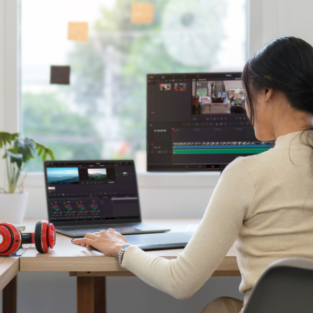 Captar e editar vídeo