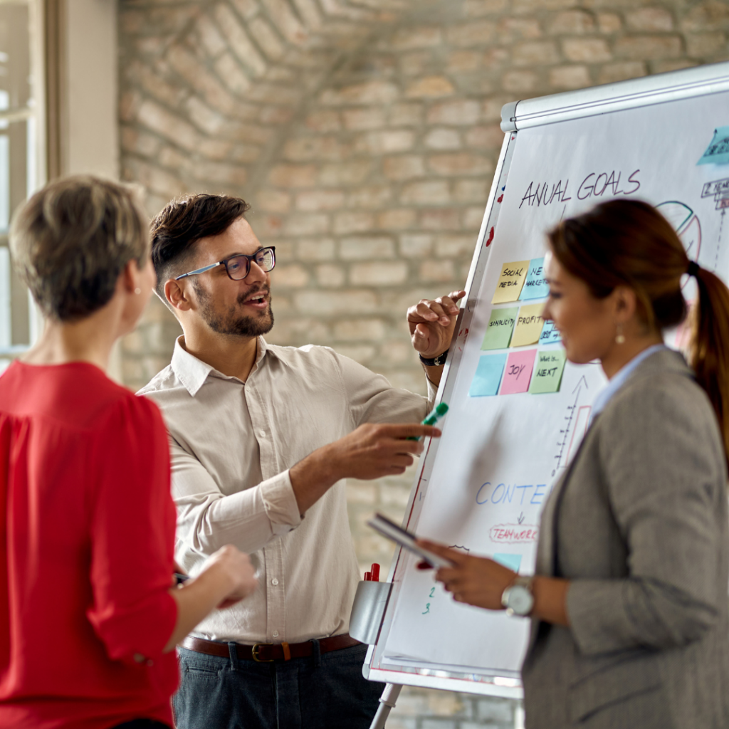Implementar estratégias comunicacionais para a apresentação de projetos