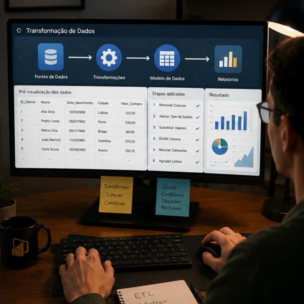 "PowerBI" - Transformação de dados