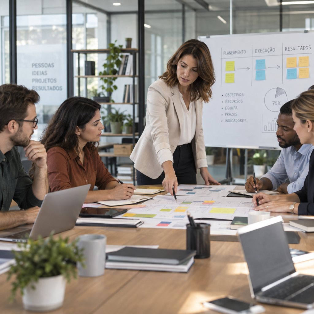 Coordenar equipas de trabalho